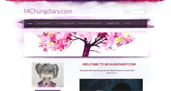 Desktop Screenshot of mchungdiary.com