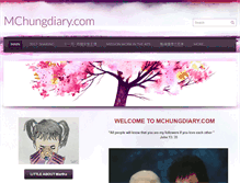 Tablet Screenshot of mchungdiary.com